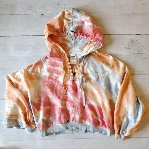 Victoria's Secret Pink Slouchy Half Zip - Picture 5 of 8